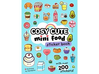 Cosy Cute Mini Food Sticker book