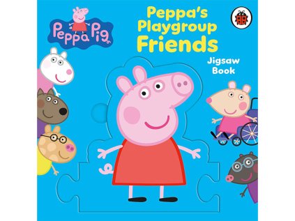 peppa pig peppas playgroup friends jigsaw book kniha pre deti 9780241759240 1