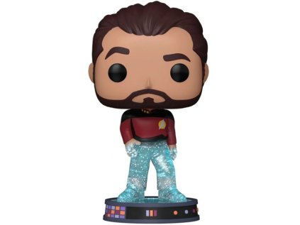 funko pop star trek transporting william t riker glitter figurka 889698837736 1