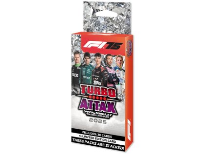 formula 1 karty topps turbo attax 2025 value box 5053307076341
