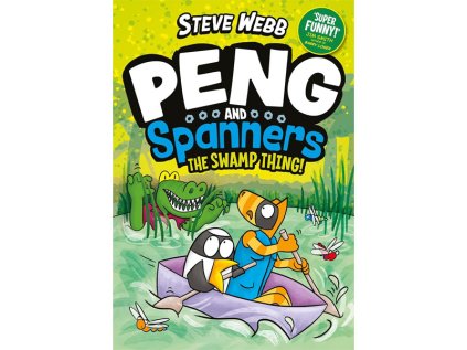 peng and spanners the swamp thing a graphic novel komiks 9780571372942