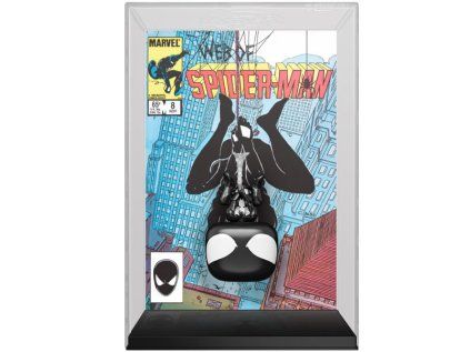 Funko POP! Black Suit Spider-Man Marvel Comic Cover Special Edition