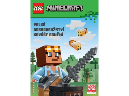 lego minecraft velke dobrodruzstvi kovare brneni kniha pre deti 9788026455295 1