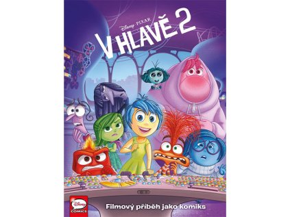 v hlave 2 filmovy pribeh jako komiks 9788025259931 1