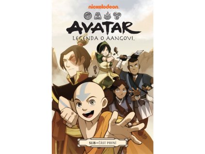 avatar legenda o aangovi slib cast prvni komiks 9788076798519 1