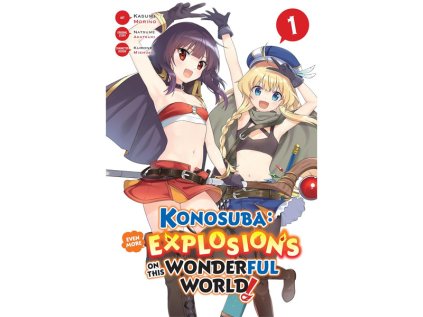 konosuba even more explosions on this wonderful world 1 manga 9798855417746