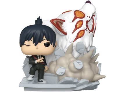 funko pop chainsaw man aki hayakawa with fox devil 16 cm figurka 889698864855 1