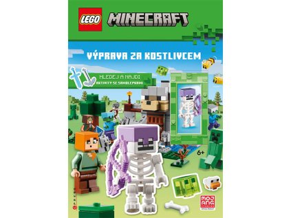 lego minecraft vyprava za kostlivcem kniha pre deti 9788026456216 1