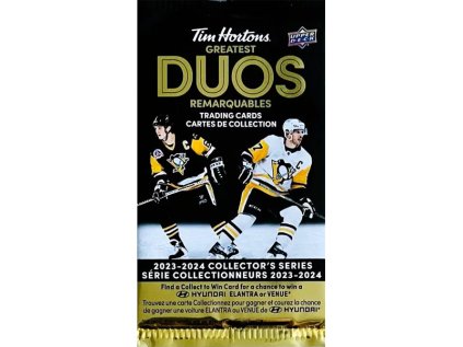Hokejové karty Upper Deck 2023-24 Tim Hortons Greatest Duos Hockey Hobby