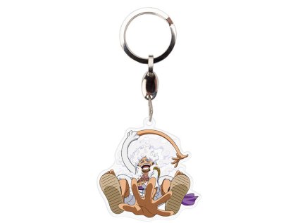 one piece luffy gear 5th acryl keychain klucenka 3665361130697 1