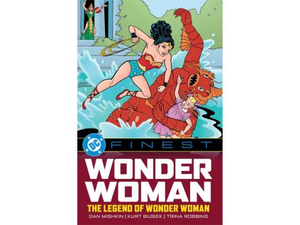 dc finest wonder woman the legend of wonder woman komiks 9781799502012