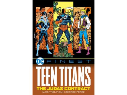 dc finest teen titans the judas contract komiks 9781799500254