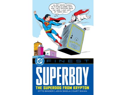 dc finest superboy the superdog from krypton komiks 9781799501367