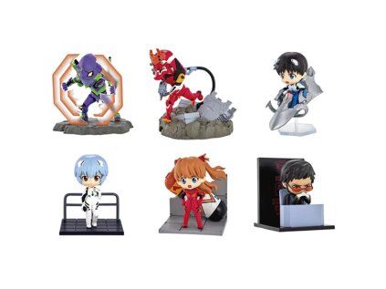 Evangelion Mini Figures 6 cm DesQ Desktop EVA 6 cm