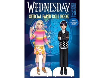 wednesday the official paper doll book kniha 9780241778630 1