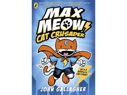 max meow book 1 cat crusader a graphic novel komiks pre deti 9780241711583 1