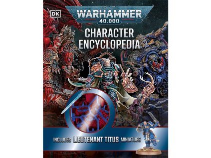 warhammer 40 000 character encyclopedia includes lieutenant titus miniature figurka 9780241761526 1