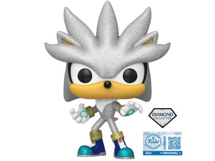 funko pop sonic the hedgehog silver diamond glitter special edition figurka 889698872270 1