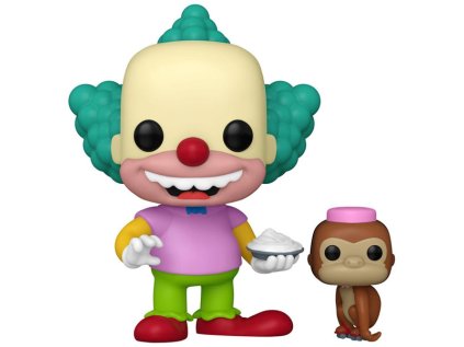 funko pop simpsons krusty with mr teeny figurka 889698864107 1