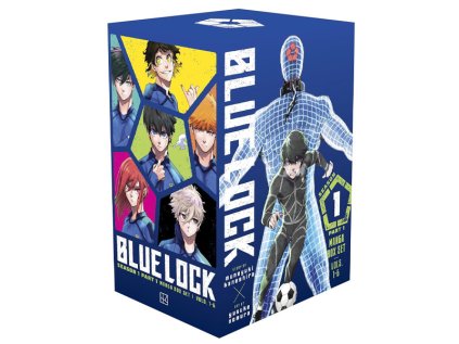 blue lock season 1 part 1 manga box set 9798888773499