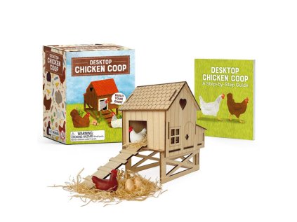 desktop chicken coop build your own miniature editions 9780762488841