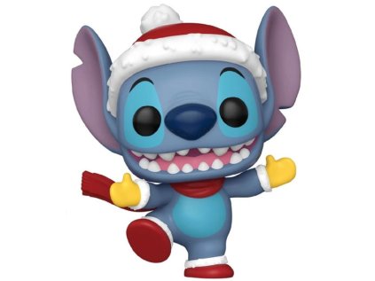funko pop disney lilo and stitch holiday stitch whith hat figurka 889698800372 1