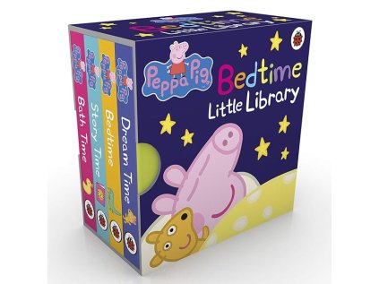 peppa pig bedtime little library knihy pre deti