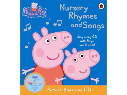 peppa pig nursery rhymes and songs picture book and cd kniha pre deti 9781409305088 1