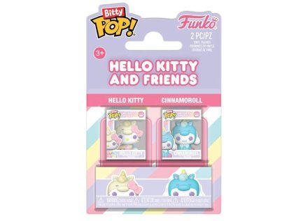Funko Bitty POP! Hello Kitty and Friends: Hello Kitty & Cinnamonroll 2-Pack