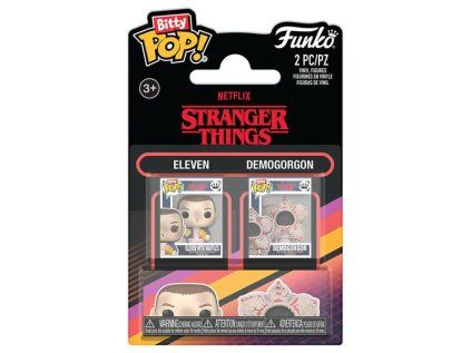 Funko Bitty POP! Stranger Things: Eleven & Demogorgon 2-Pack