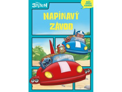 stitch napinavy zavod muj prvni komiks pre deti 9788025261576 1