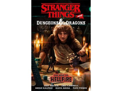 stranger things and dungeons dragons the rise of hellfire komiks 9781506737126