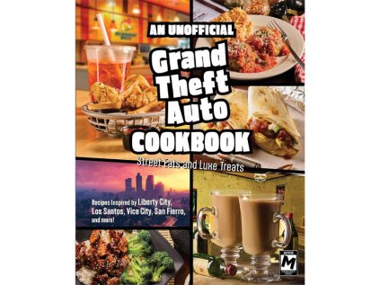 an unofficial grand theft auto cookbook street eats and luxe treats kucharska kniha 9798337401997 1