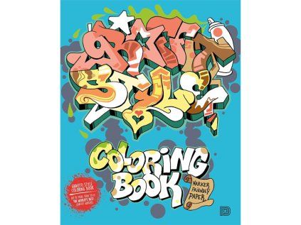 Graffiti Style Coloring Book