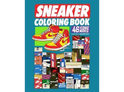 Sneaker Coloring Book: 46 Iconic Models