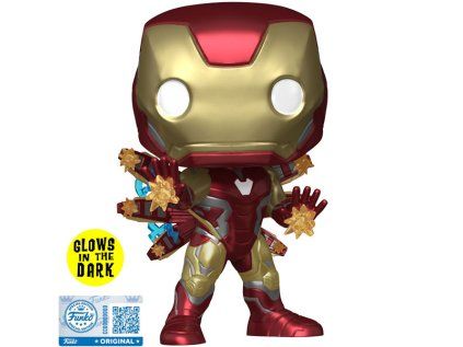 Funko POP! Marvel Infinity Saga: Iron Man Glows in the Dark Special Edition