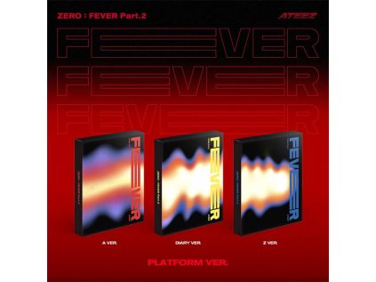 ateez zero fever part 2 platform version k pop album 8809898020051