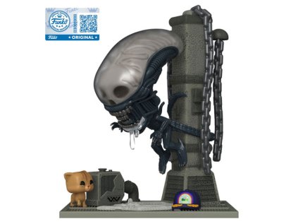 funko pop alien xenomorph with jonesy deluxe edition figurka 889698886550 1