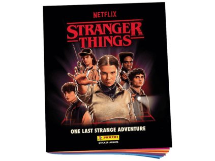 panini stranger things one last strange adventure album na samolepky 8051708028850
