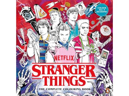 stranger things the complete colouring book seasons 1 5 omalovanky 9781804959046 1