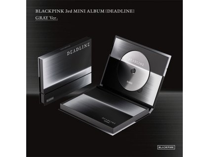 blackpink deadline gray version kpop album 8800320199291 1