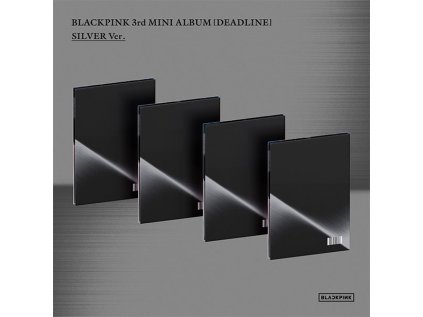 blackpink deadline silver version kpop album 8800320199307