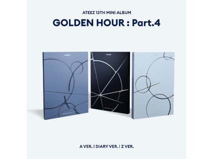 ateez golden hour part 4 standard version kpop album 8803581204032