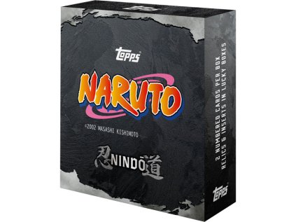 zberatelske karty 2025 topps naruto nindo collection box 887523177725