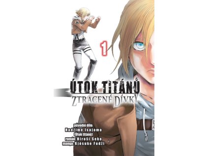 utok titanu ztracene divky 1 manga 9788076799653