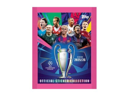 topps champions league 2026 samolepky balicek 5053307077782