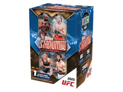ufc karty topps 2025 stadium club blaster box zberatelske karty 887521148073