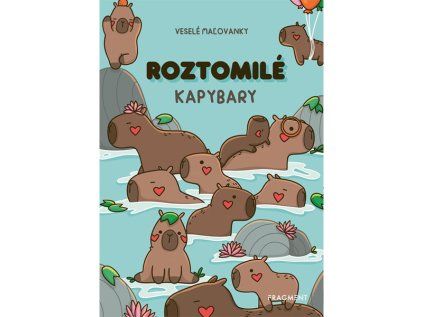 Roztomilé kapybary Veselé maľovanky
