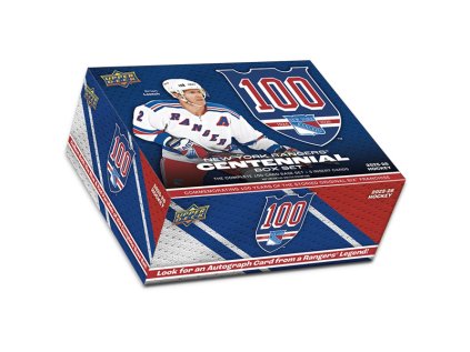 hokejove karty upper deck 2025 2026 new york rangers centennial box set 053334058285
