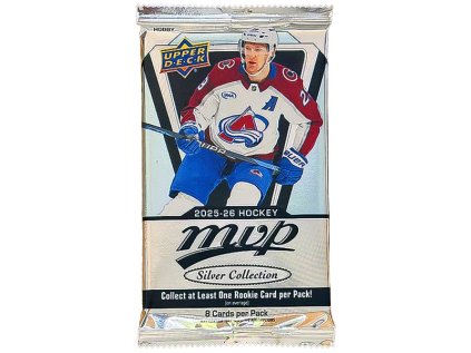 hokejove karty upper deck 2025 2026 mvp silver collection cdd exclusive hobby booster pack 053334013123 1